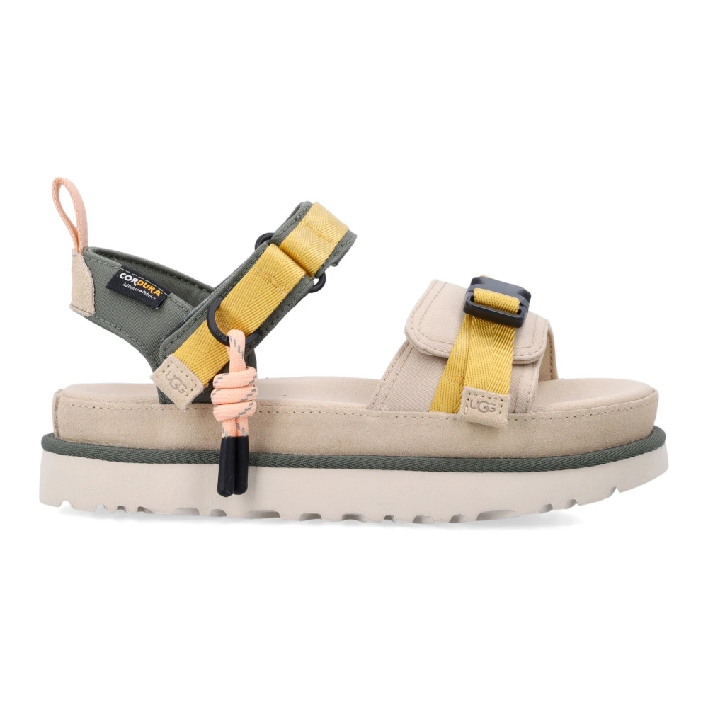 Ugg Goldenstar Wildwood Sandals - Female - Flat Sandals - Beige - 4 Uk - Shoes - Image 2
