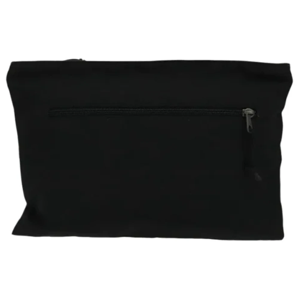 Balenciaga Vintage Pre-owned Canvas clutches Black Dames