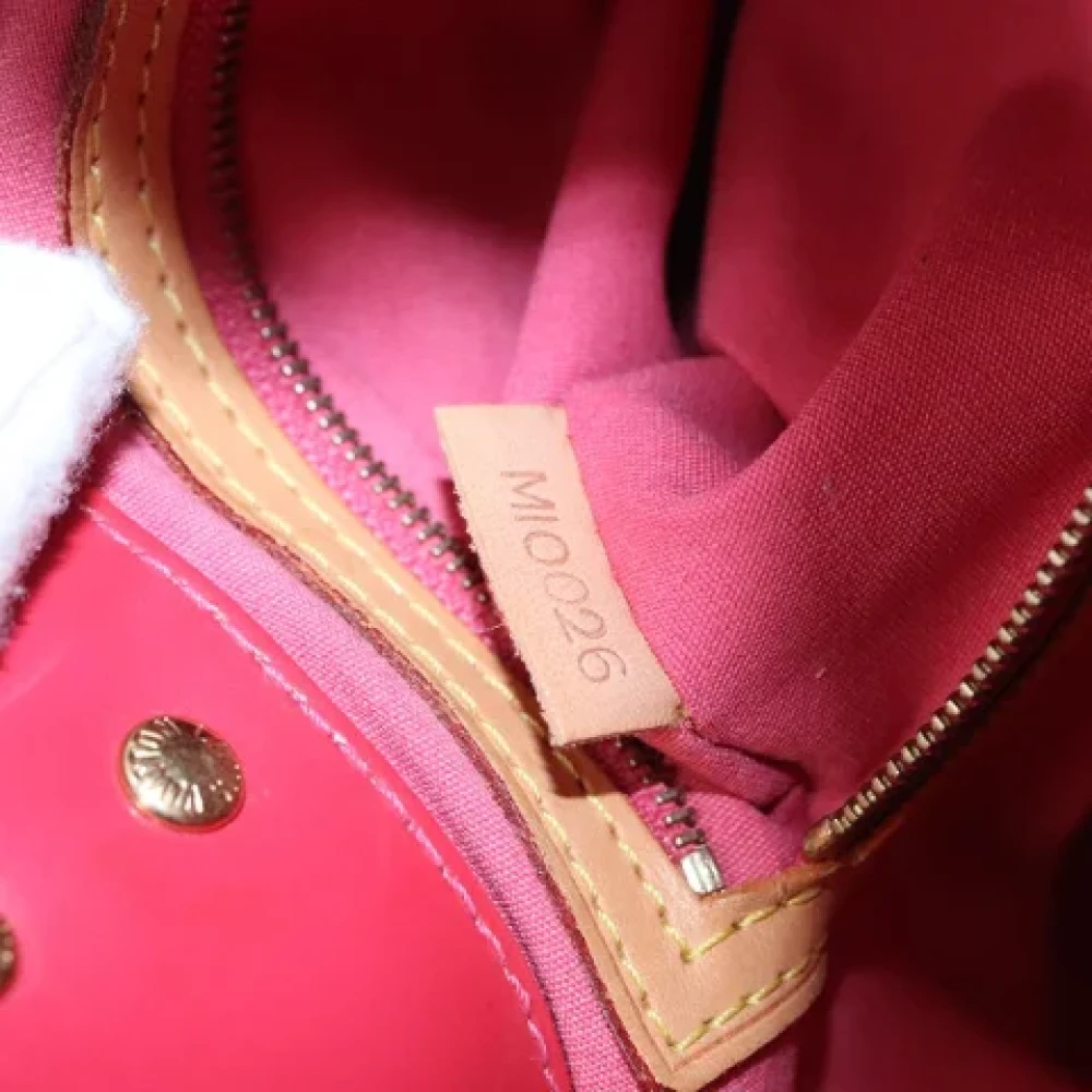 Louis Vuitton Vintage Pre-owned Leather handbags Red Dames