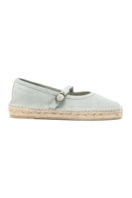 Miu Miu Espadrillas in Denim Monogram con Suola in Gomma donna