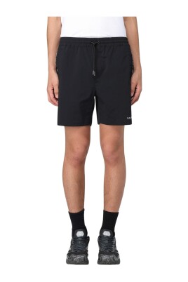 black-drawstring-casual-shorts