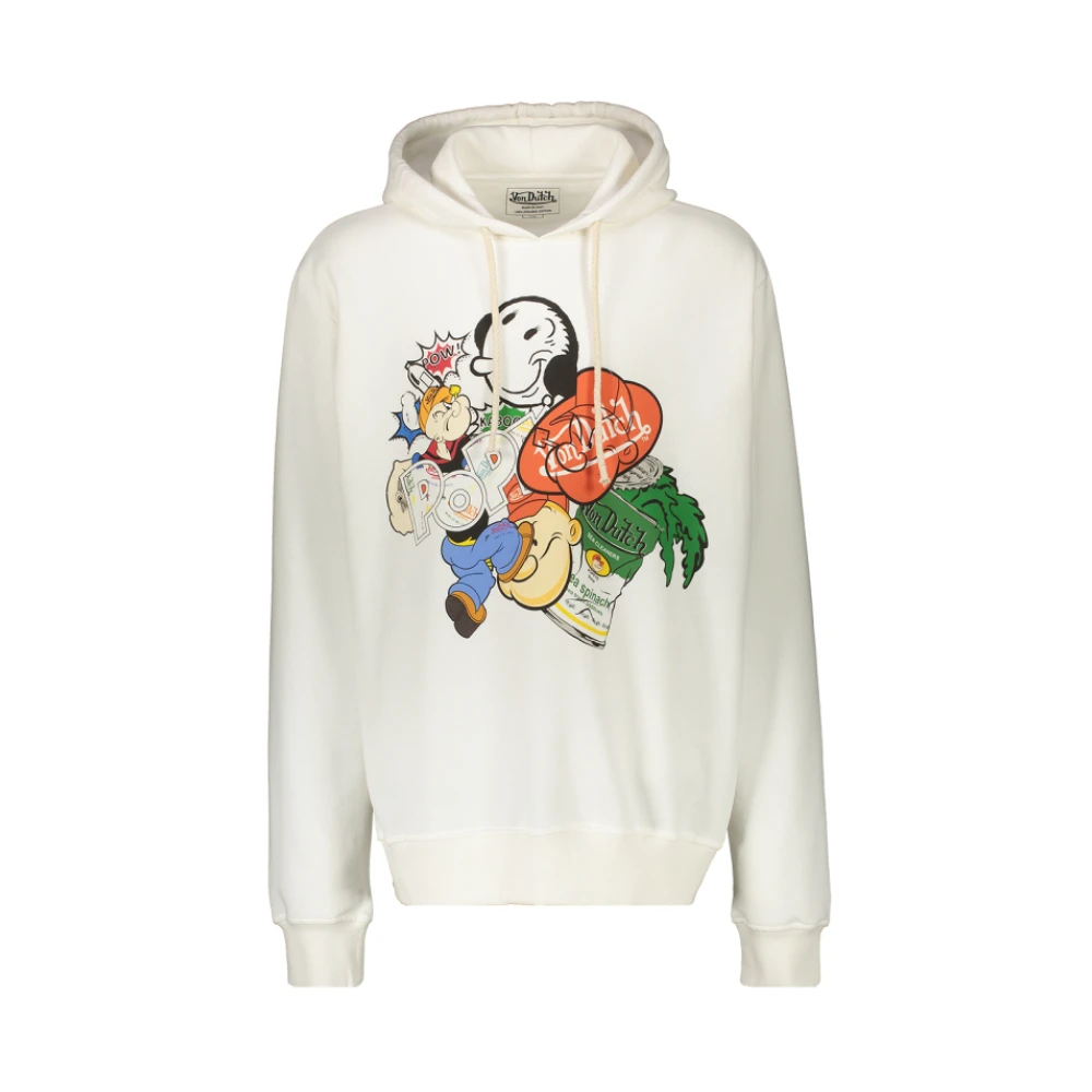 Von Dutch Hoodies White Heren