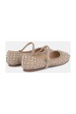 ballerine-en-daim-cloute