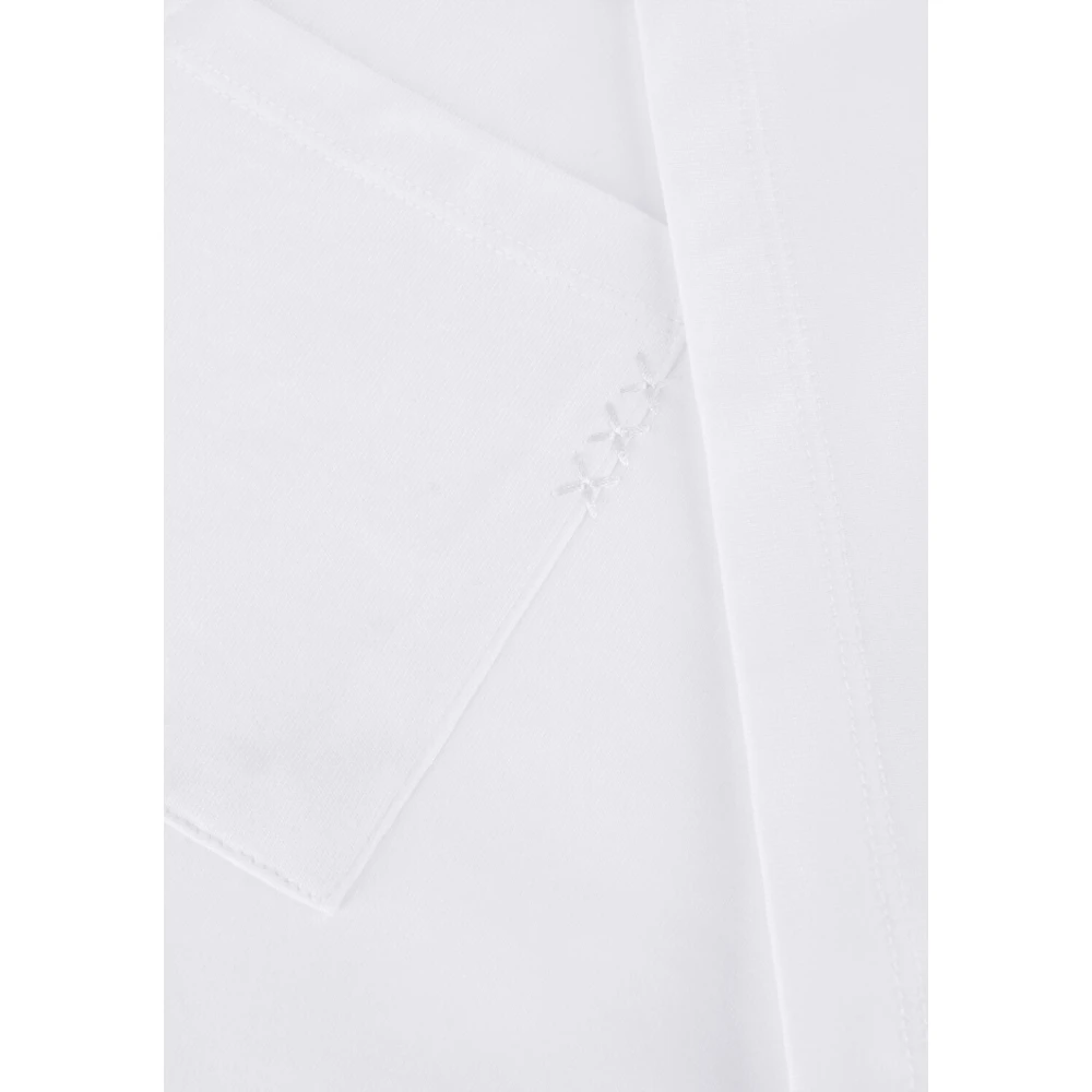 Scotch & Soda Casual Wit Zak T-shirt 3 Kruizen White Heren