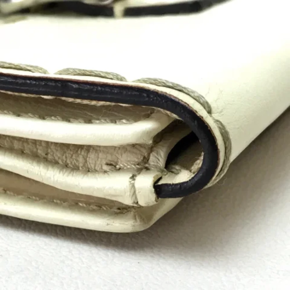 Chloé Pre-owned Leather wallets White Dames
