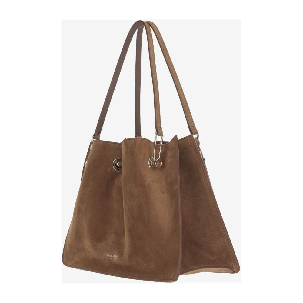 Giorgio Armani Stijlvolle tassen voor elke gelegenheid Brown Dames