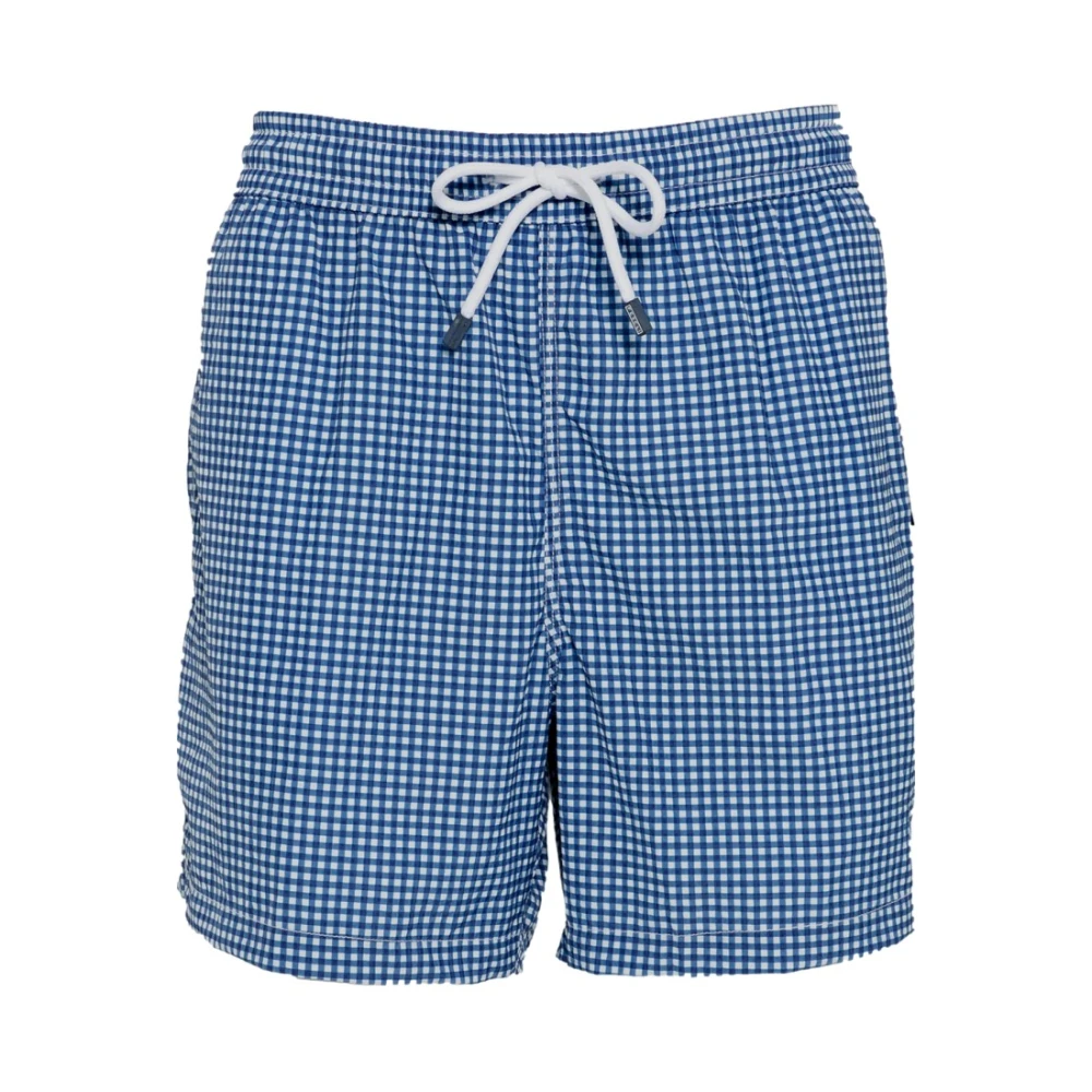 Fedeli Men's Blue Beachwear, L, Swim Trunks
