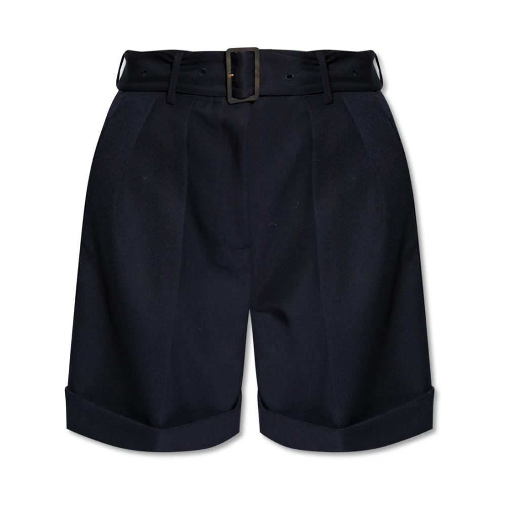 Golden Goose High-waisted Shorts Blue Dames