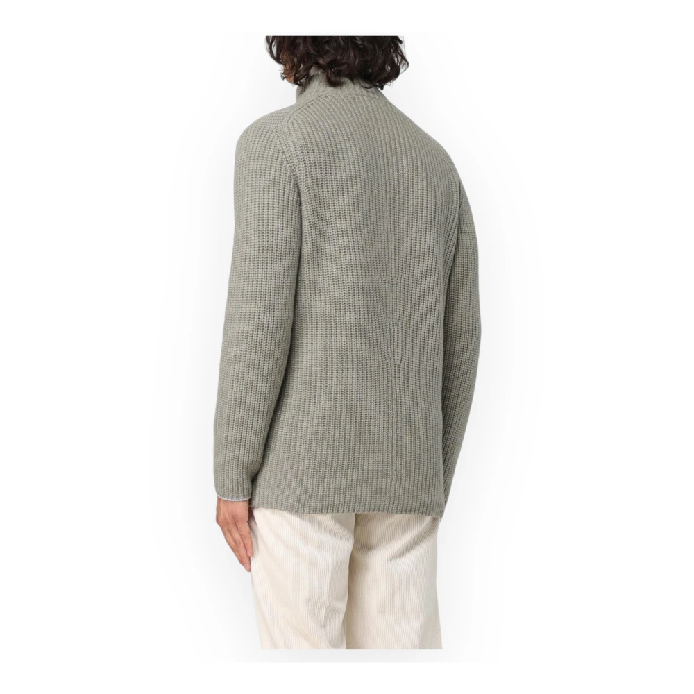 BRUNELLO CUCINELLI Wol Cashmere Vest Green Heren