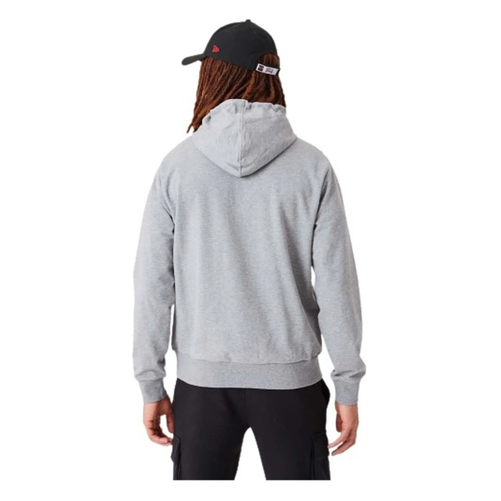 new era NBA Chicago Bulls NBA Drip Logo Hoodie Gray Heren