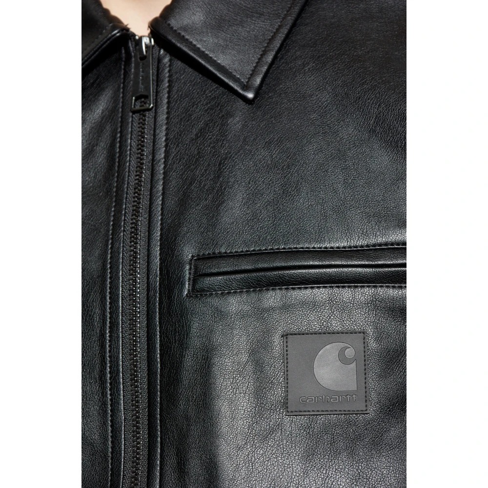 Carhartt WIP Jas gemaakt van eco-leer Black Heren