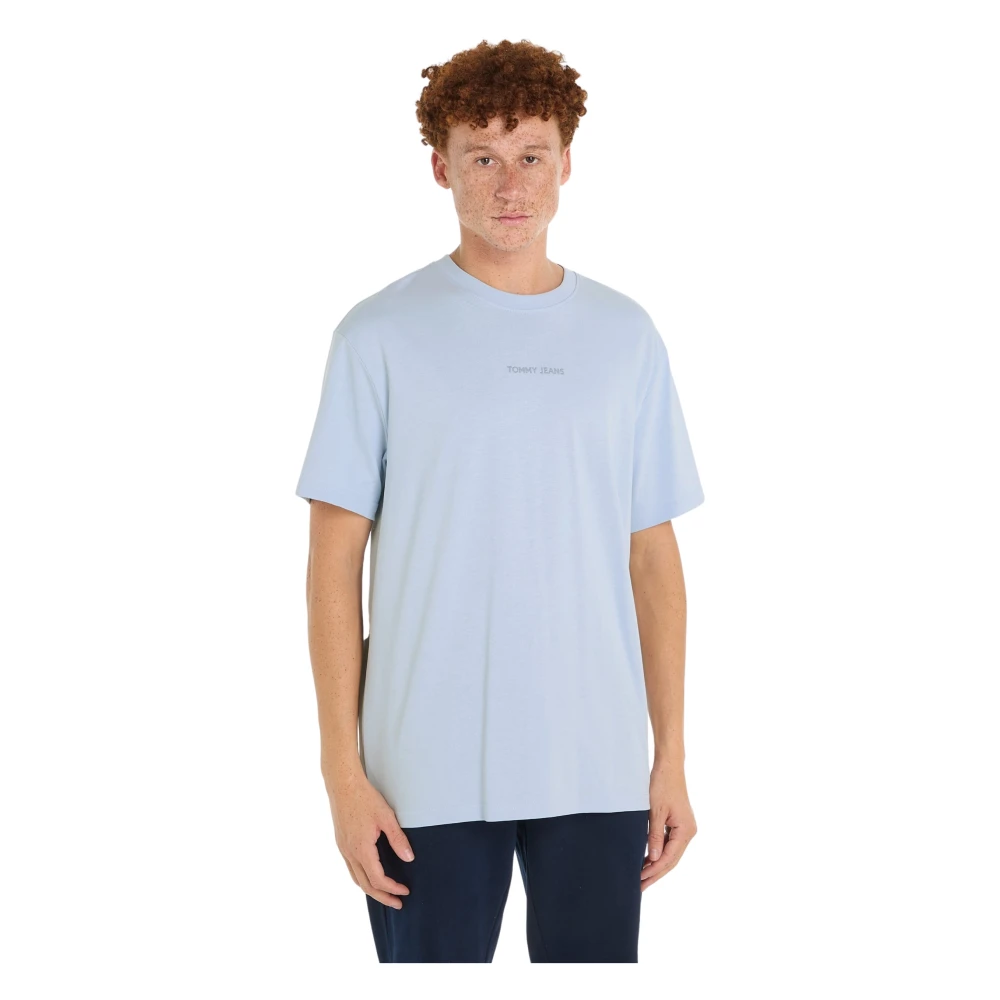 Tommy Jeans BreezyBlue T-shirt Blue Heren