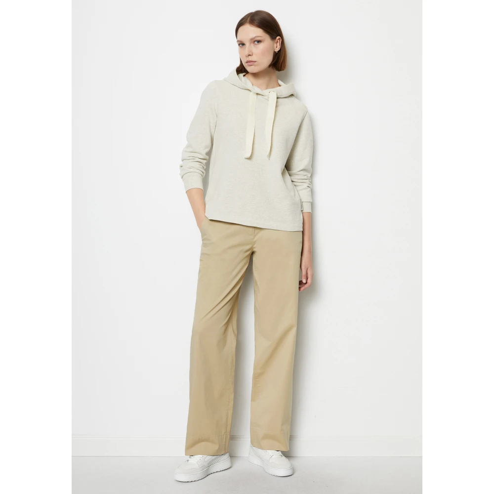 Marc O'Polo Ontspannen hoodie Gray Dames