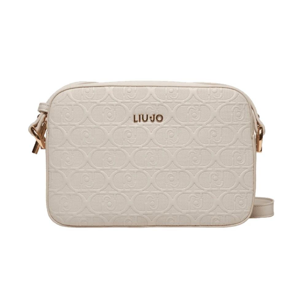 Liu Jo Champagne Camera Case met Hart Bedel Beige Dames