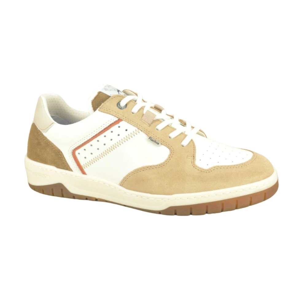 Fluchos Sportieve en Witte Sneakers Heren Schoenen