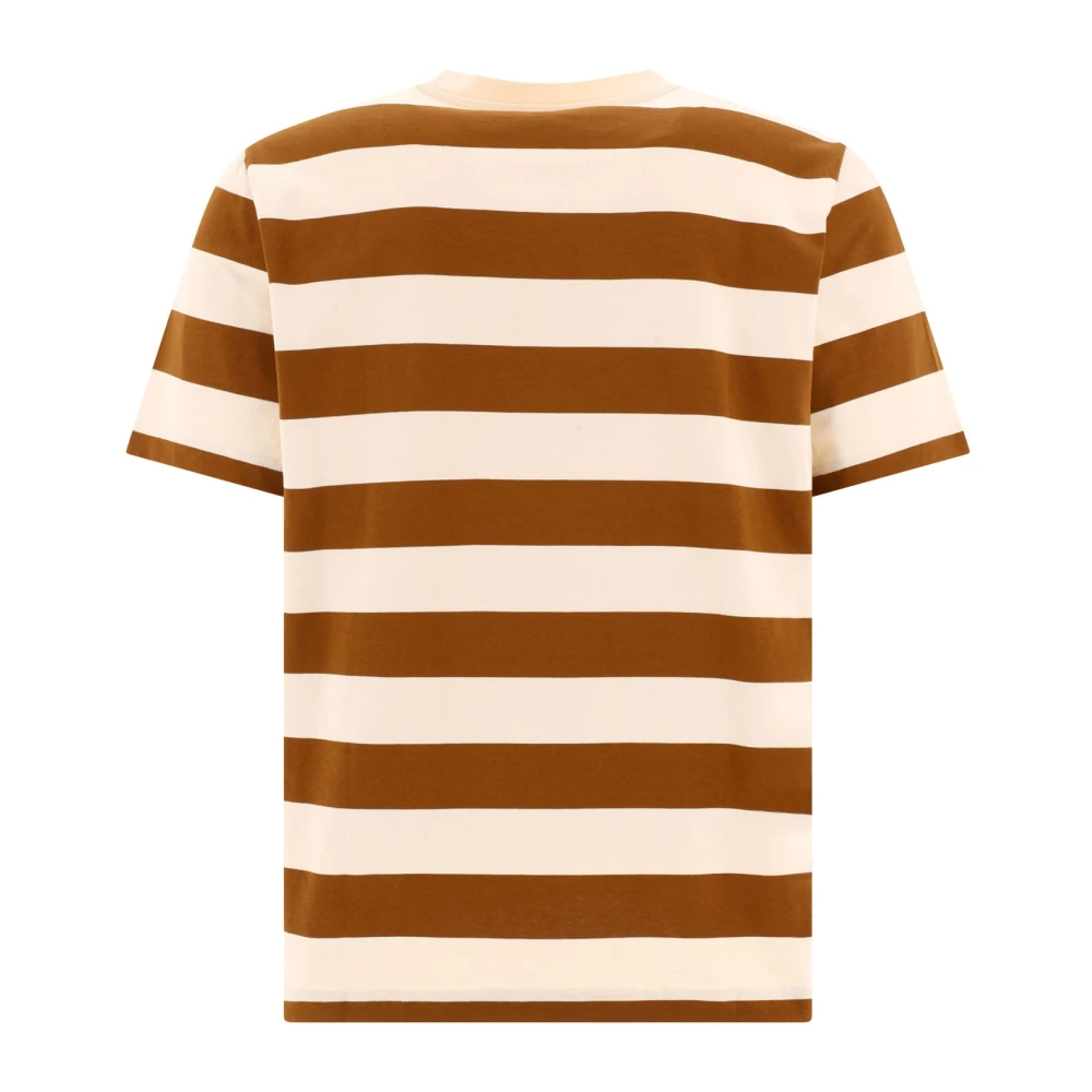 A.p.c. Thibaut T-Shirt 100% Katoen Brown Heren