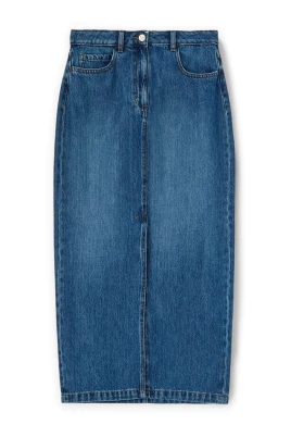 Denim Midiskirt