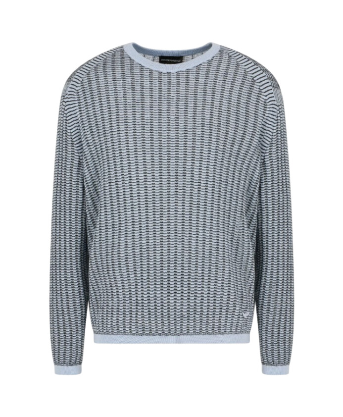 pull-col-rond-bleu-clair