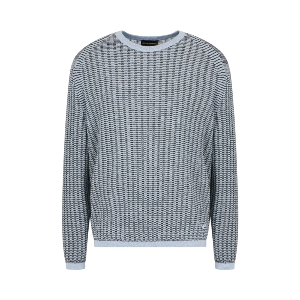 Knitwear > Round-neck Knitwear - - Emporio Armani - Modalova