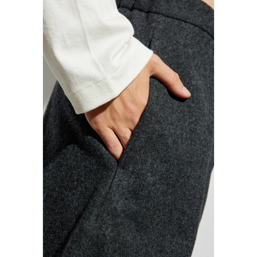 Jil Sander Wollen broek Gray Heren