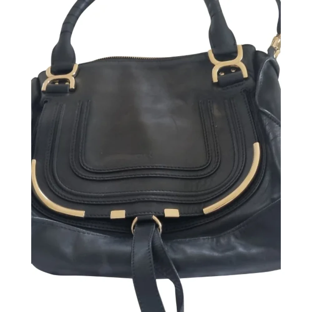 Chloé Pre-owned Leather handbags Black Dames