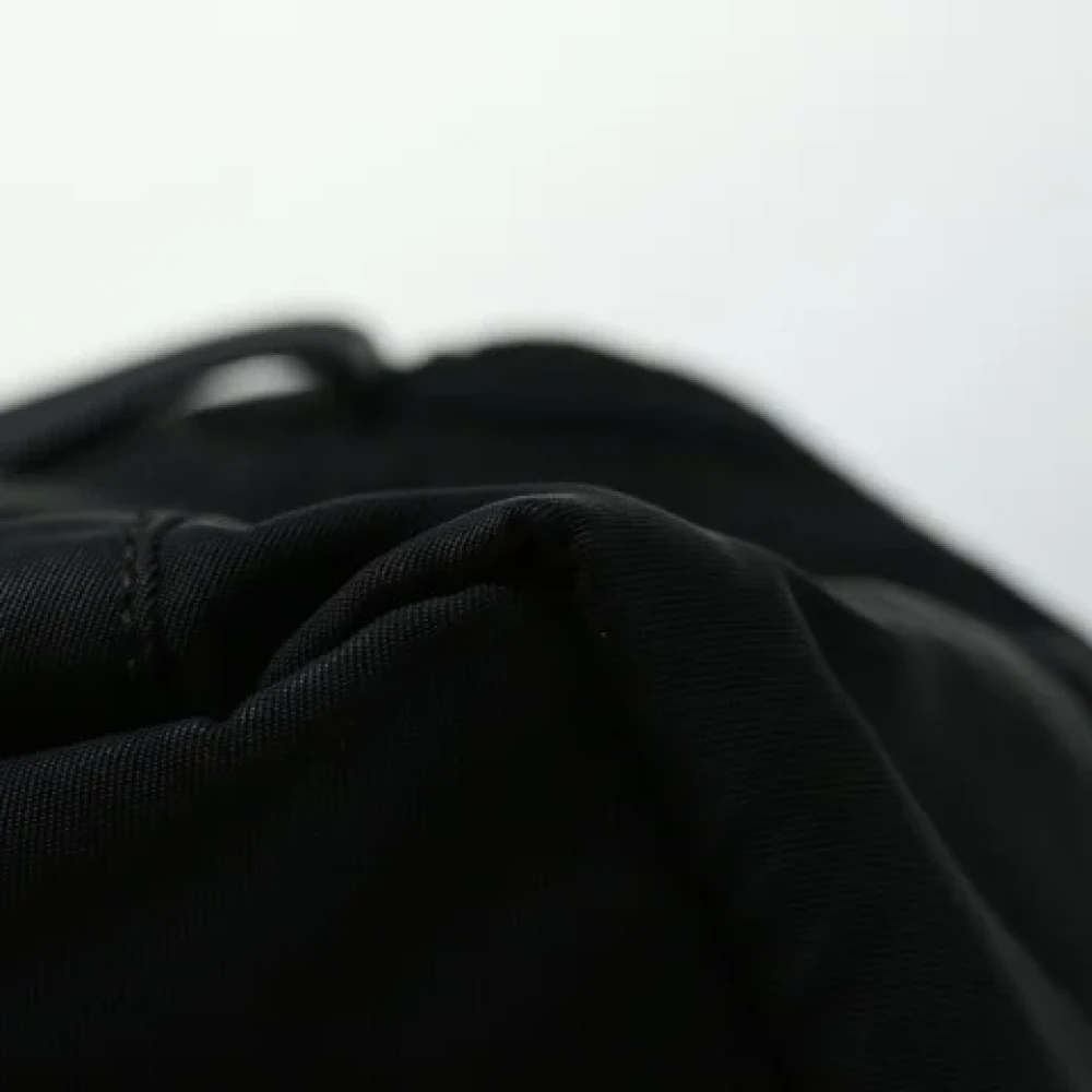 Prada Vintage Pre-owned Nylon pouches Black Dames