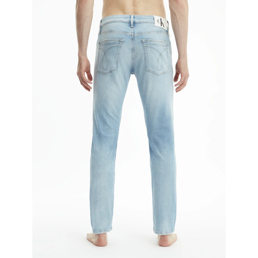 Calvin Klein Slim-Fit Jeans voor Heren Blue Heren