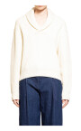 ivory-ribbed-knit-crew-sweater