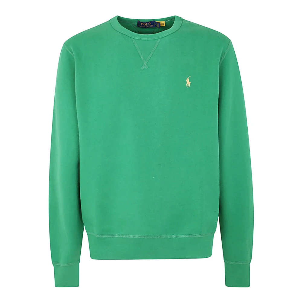Grønn Sweatshirt - Regular Fit - Kaldt Vær - 60% Bomull - 40% Polyester
