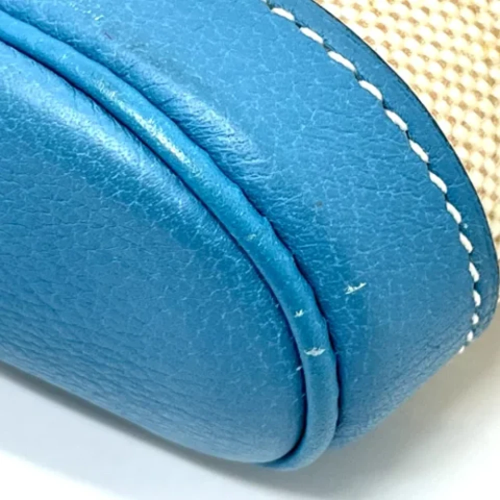 Hermès Vintage Pre-owned Leather wallets Beige Dames