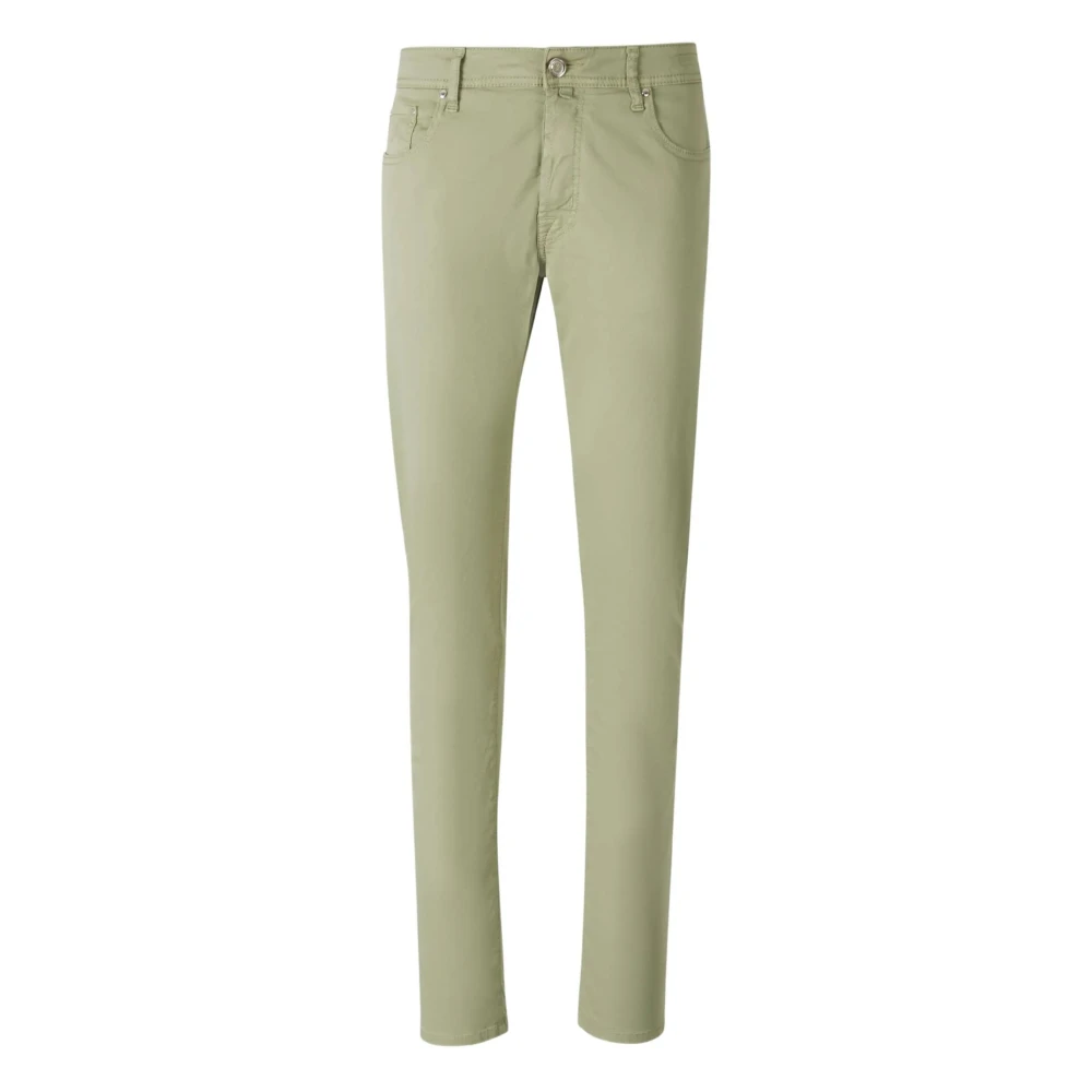 Jacob Cohën Men's Green Slim Fit Jeans, W36, Slim-Fit Jeans