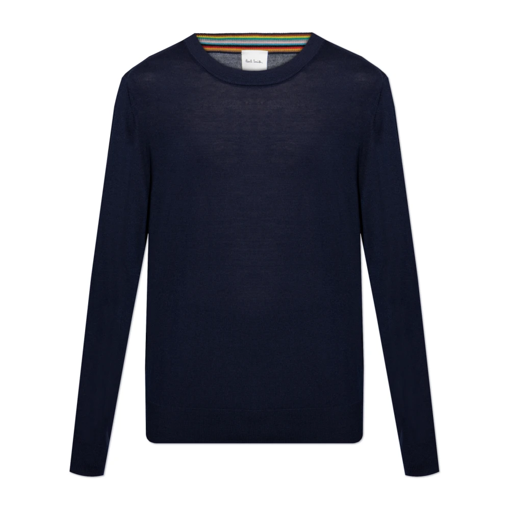 Paul Smith Wollen trui Blue Heren