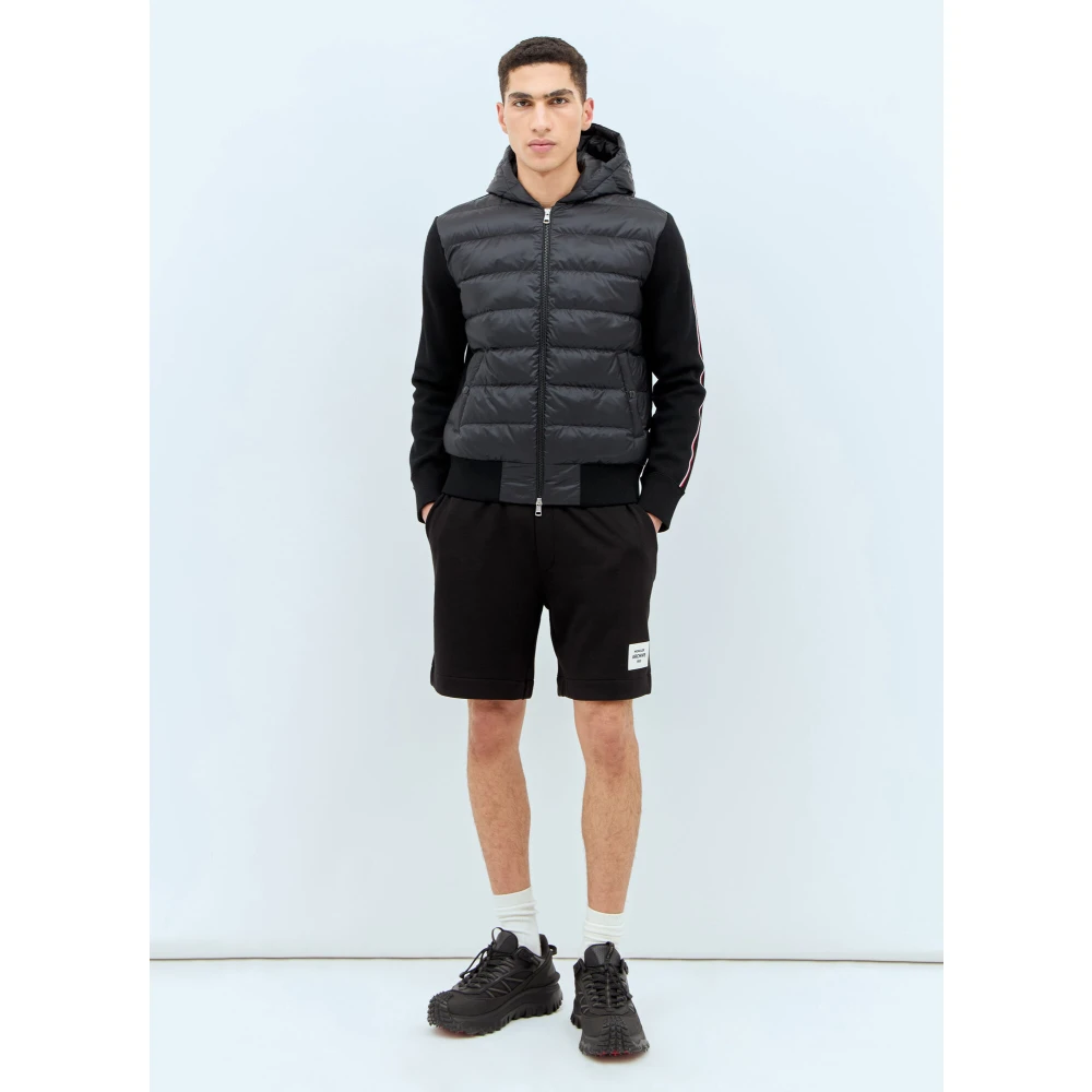 Moncler Gewatteerde ritsvest Black Heren