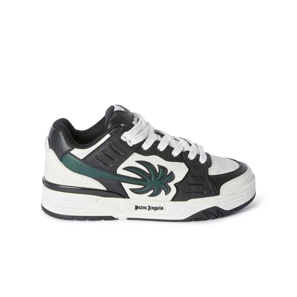 Palm Angels Versleten Leren Sneakers Heren Schoenen Veelkleurig Multicolor