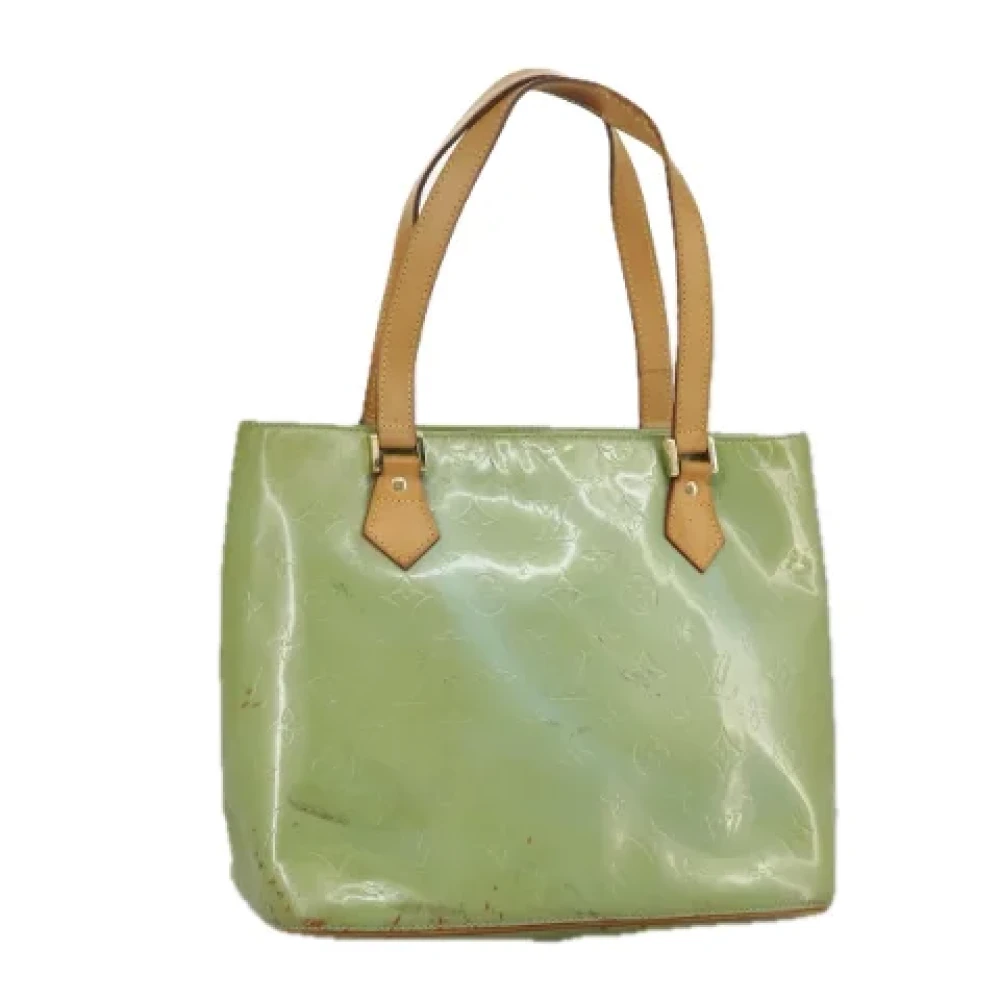Louis Vuitton Vintage Pre-owned Leather totes Green Dames