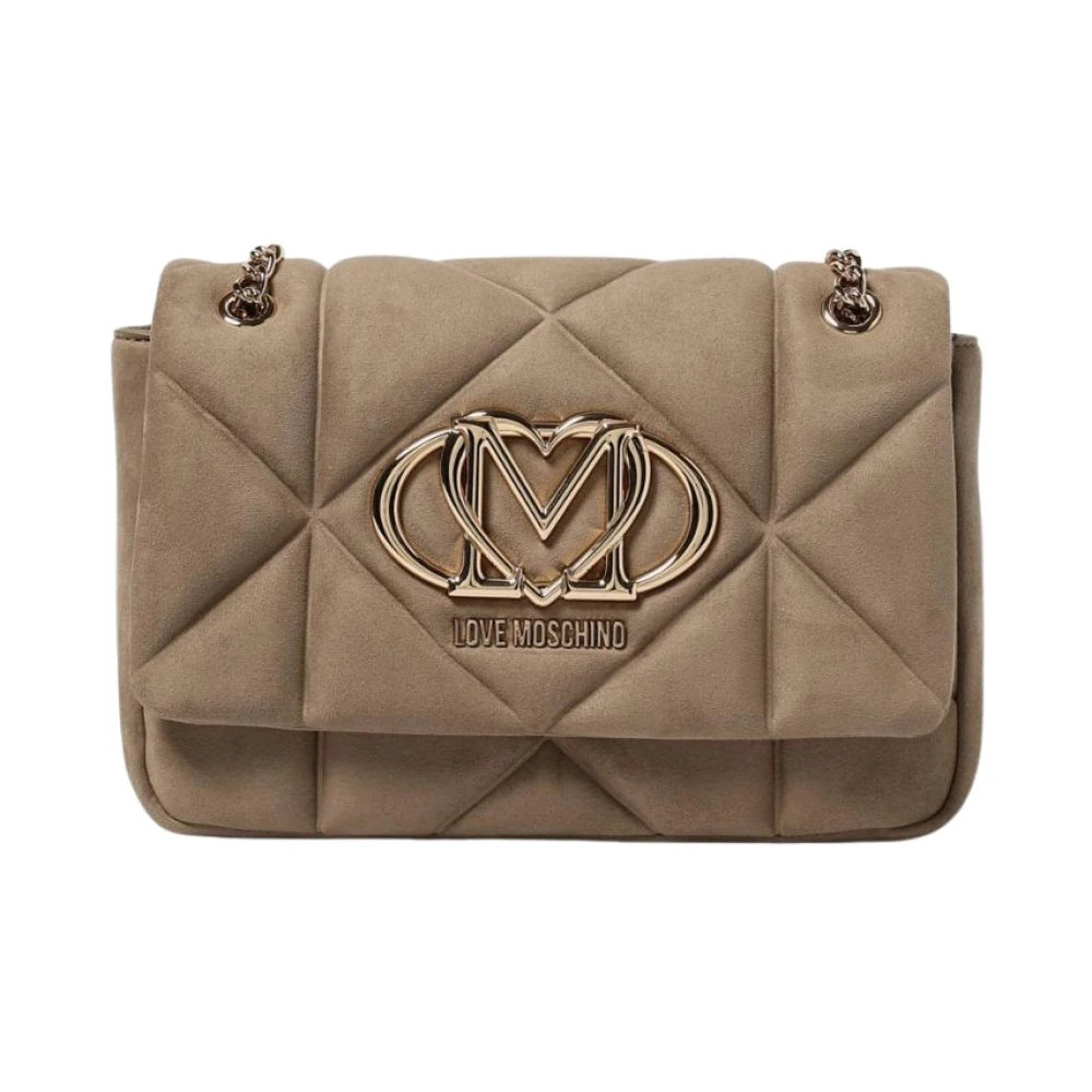 Love Moschino Donna Beige Borse, Taglia Unica, New,