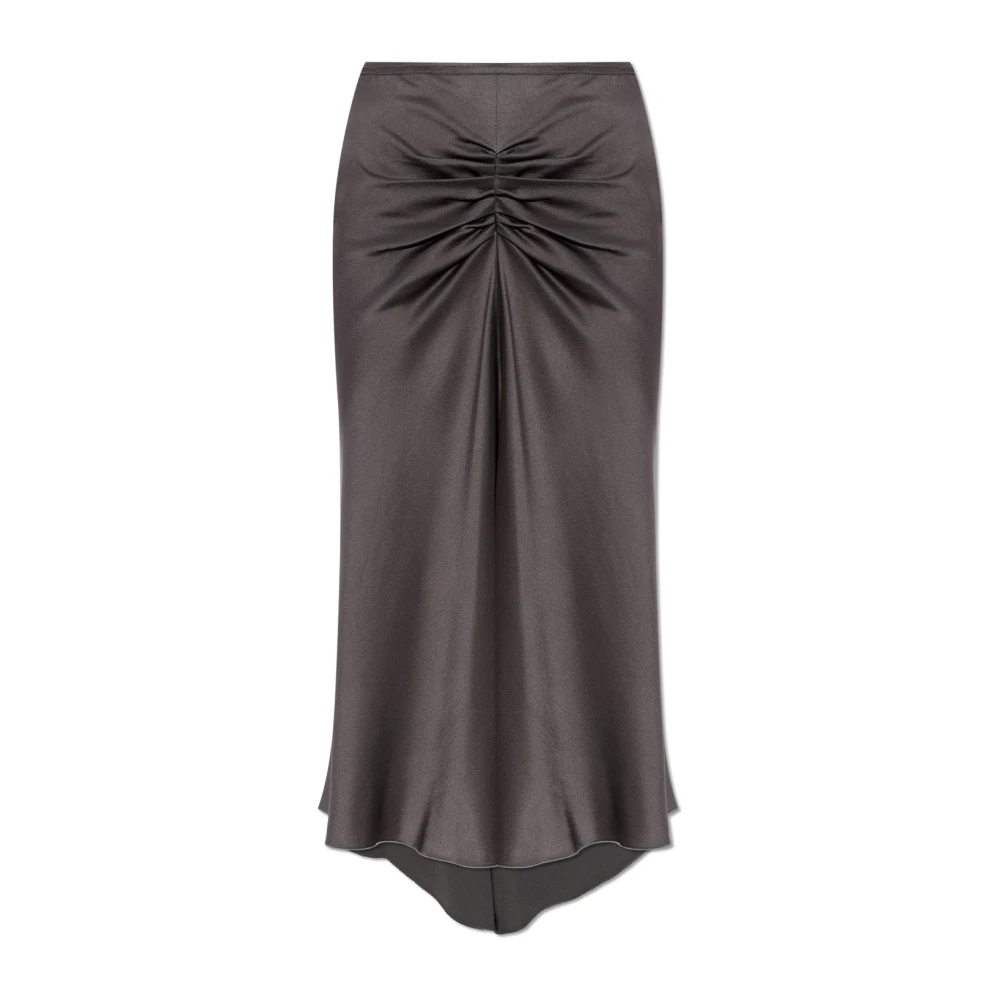 Victoria Beckham , Midi Skirts, Female, Gray, S, Bela Midi Skirt