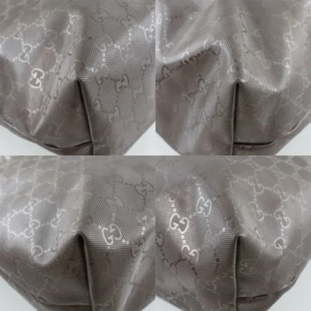 Gucci Vintage Pre-owned Fabric gucci-bags Gray Dames
