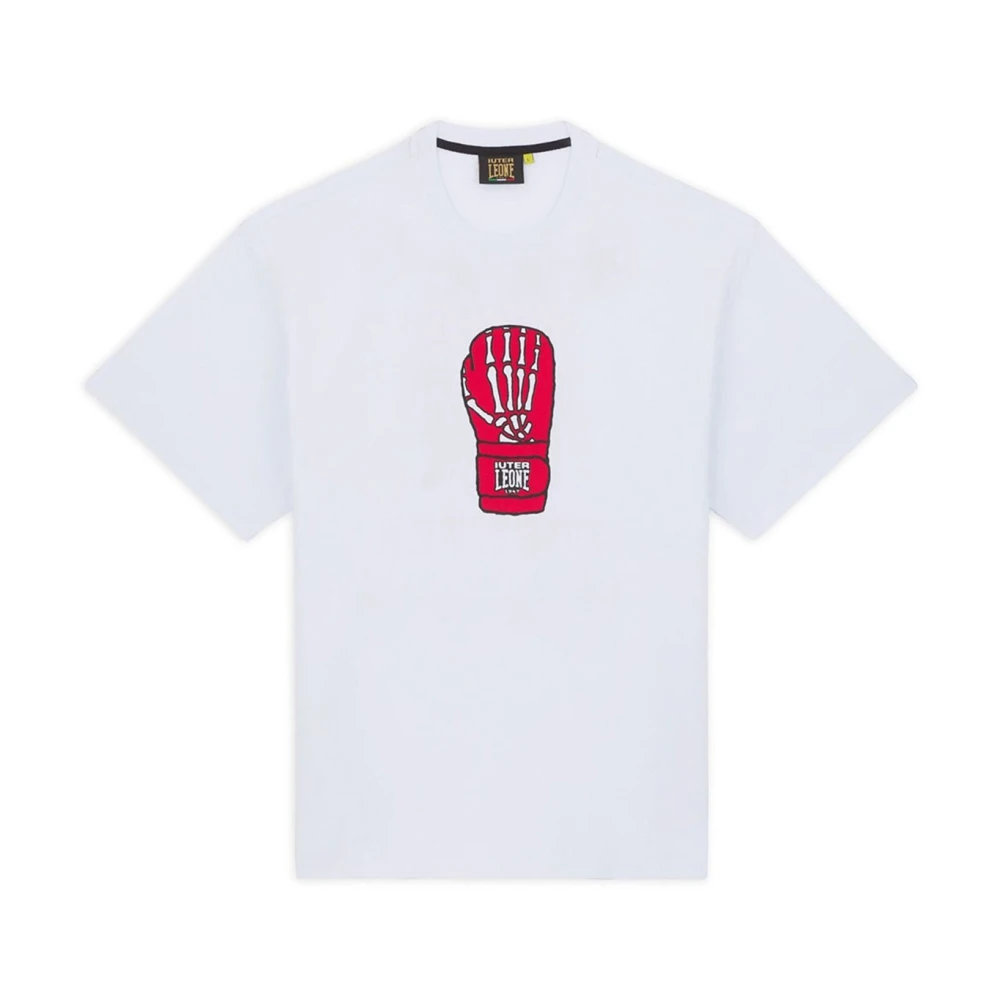Iuter Witte Katoenen Tee Herfst Winter 2024 White Heren