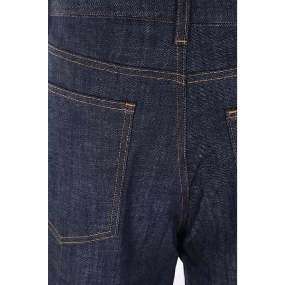 AZ Factory Oversized Denim Jeans met Kristal Knoop Blue Dames