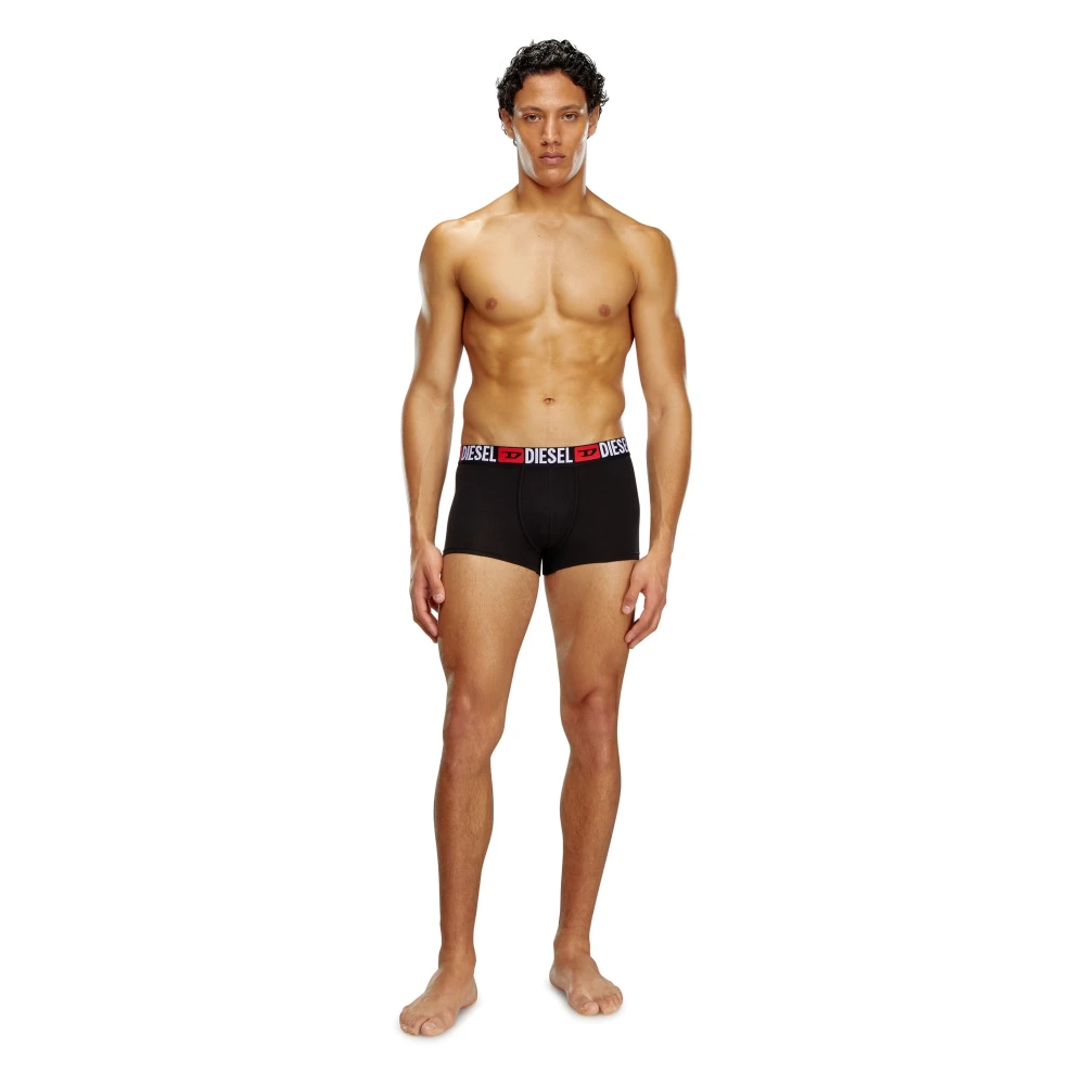 Diesel 3-Pack Boxer Briefs Black Heren