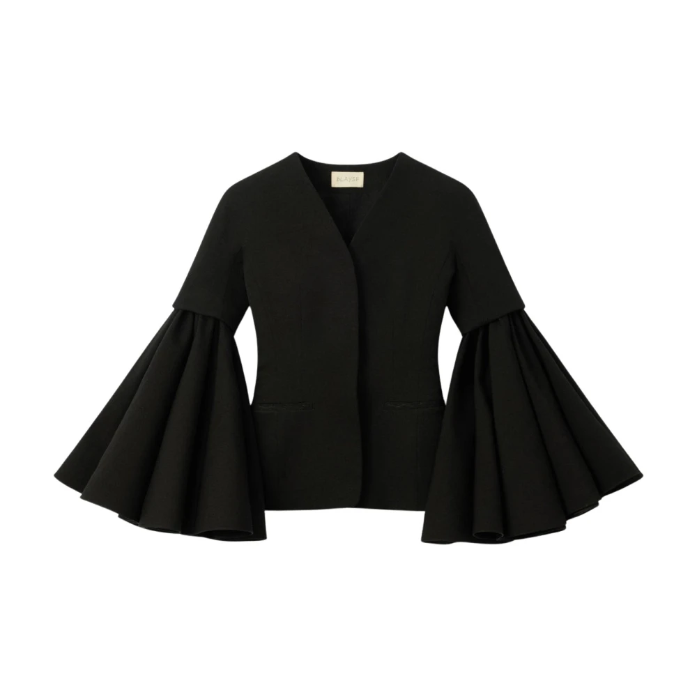 Jacquemus Black Blazers, Female, 2XS, Jackets