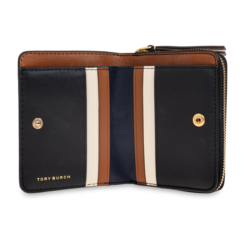 TORY BURCH Portemonnee Robinson Black Dames