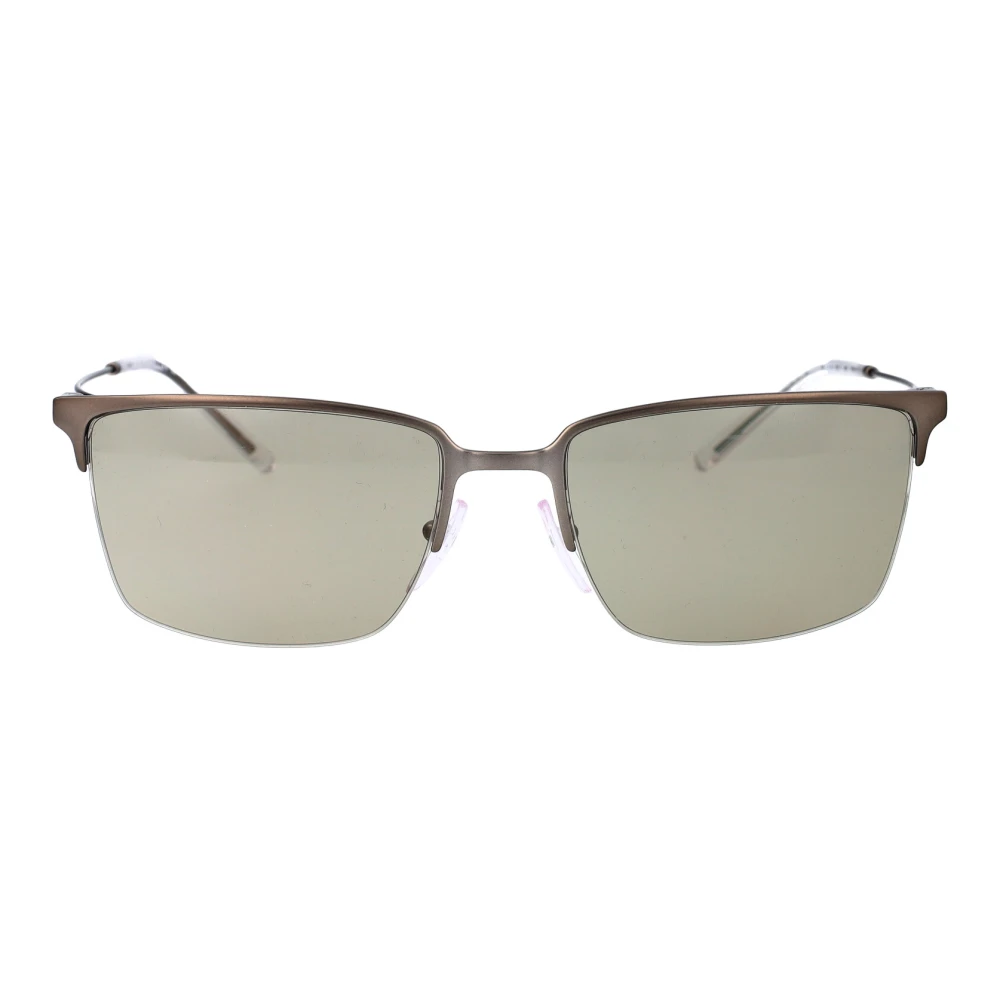 Emporio Armani Men's Gray Sunglasses, 58 Mm, Stylish Sunglasses With Model 0Ea2155