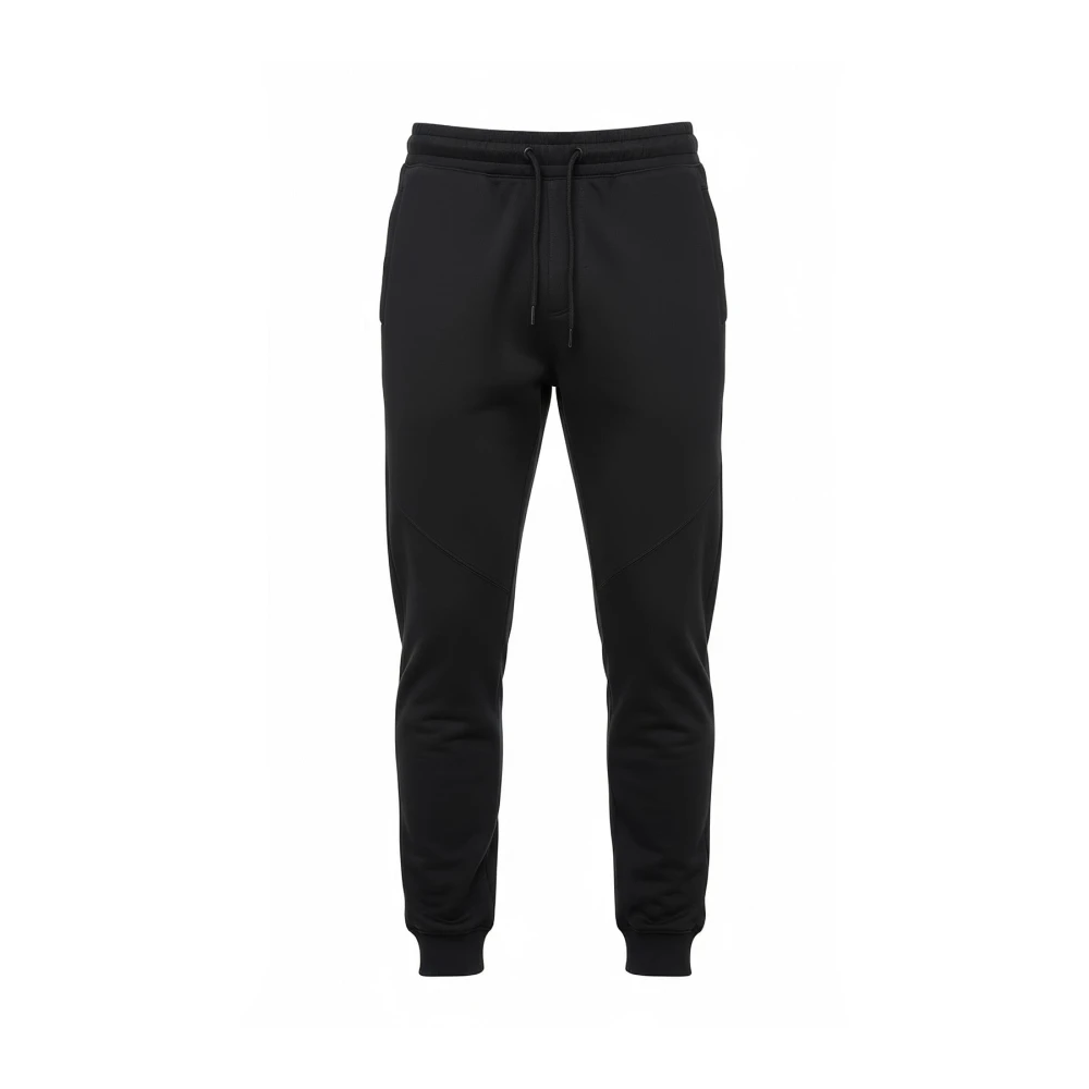 Dondup Black Regular-Fit Joggers - Male - Sweatpants - Xl - Trousers
