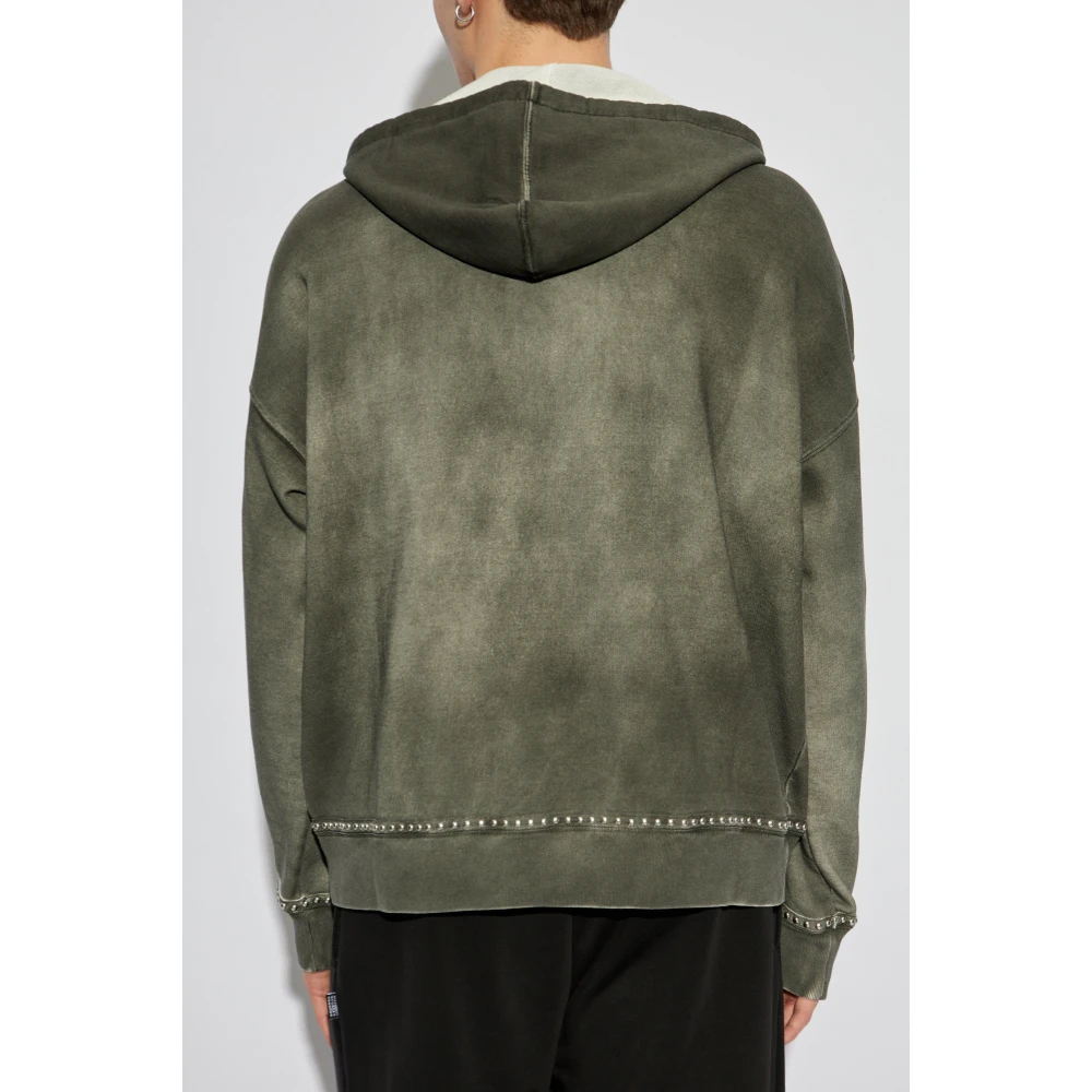 Golden Goose Sweatshirt met applicaties Gray Heren
