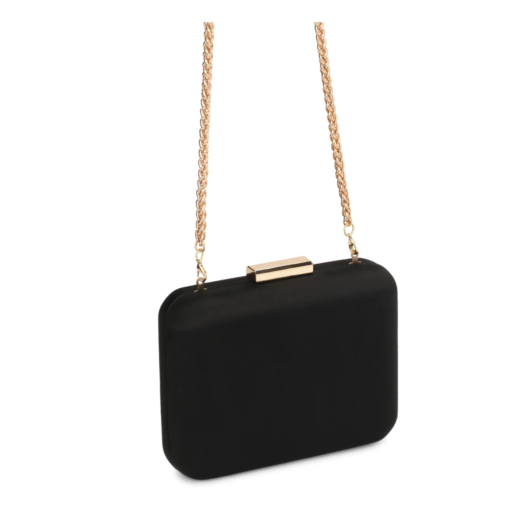 Kazar Zwarte clutch voor dames is een elegant model voor gelegenheden Black Dames