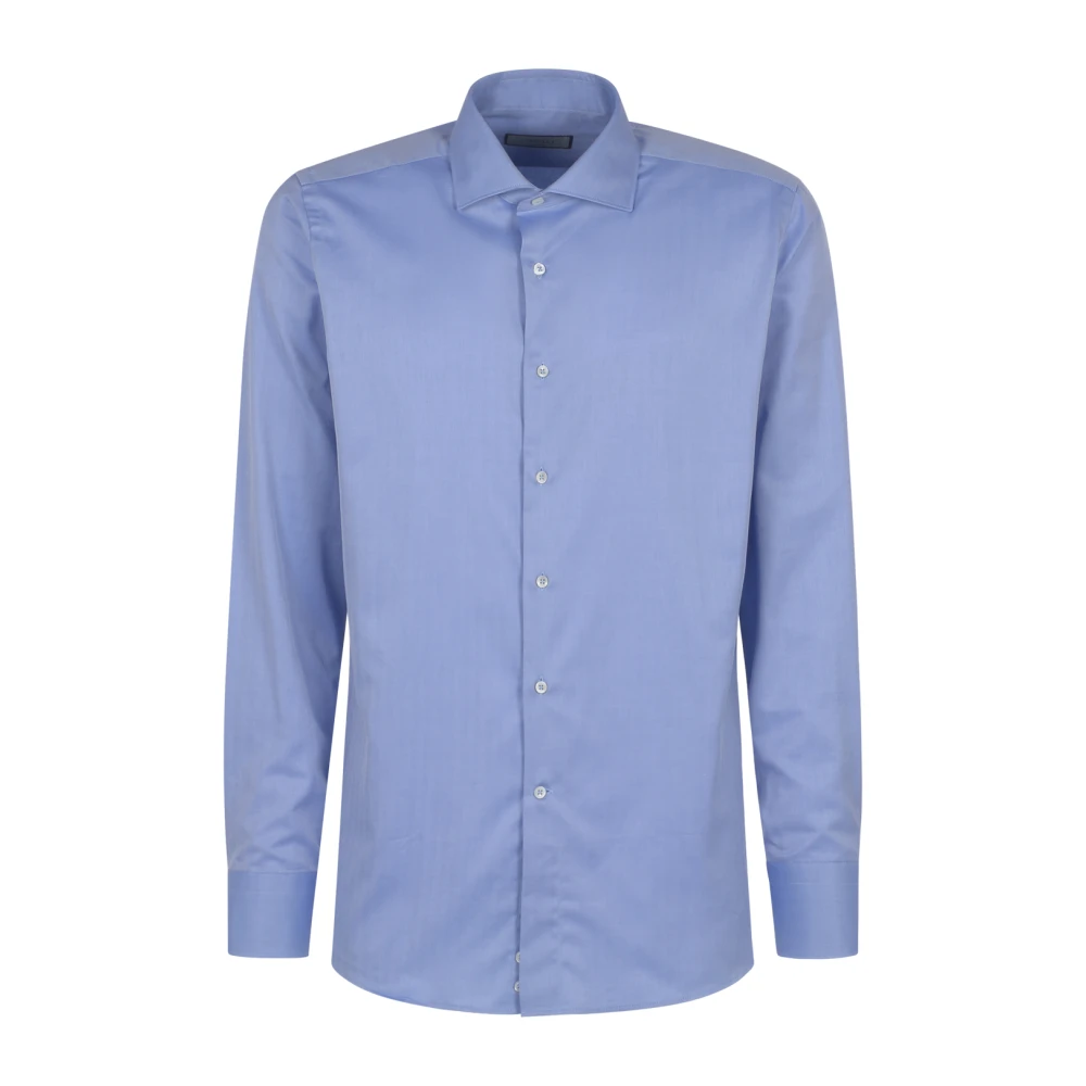 Canali Stijlvolle Overhemden Blue Heren