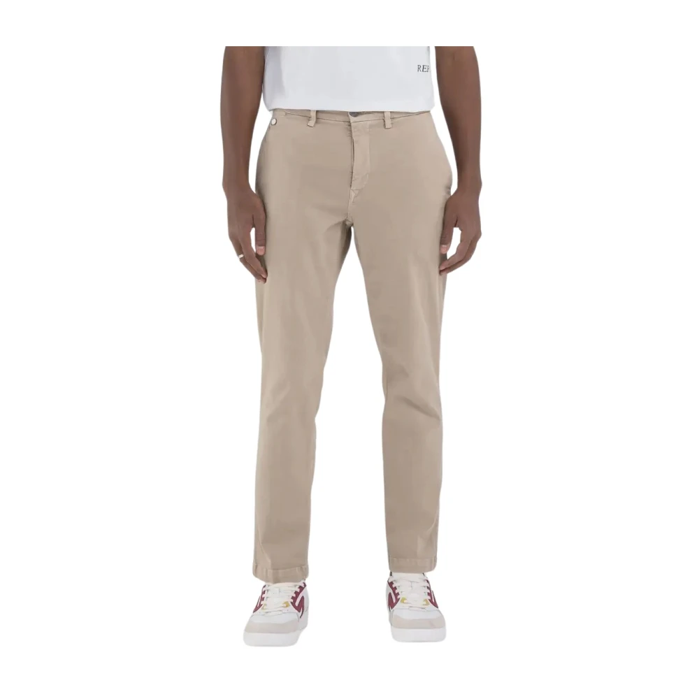 Beige Hyperflex Chino Bukse