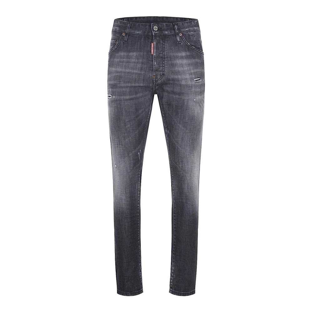 Dsquared2 Pantalon 5 Poches - Male - Slim Fit Jeans - Gray - L - Jeans